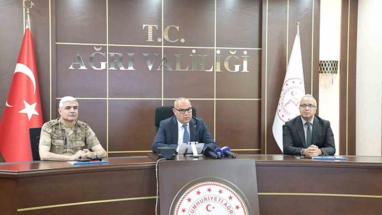 Ağrı''da güvenlik toplantısı yapıldı