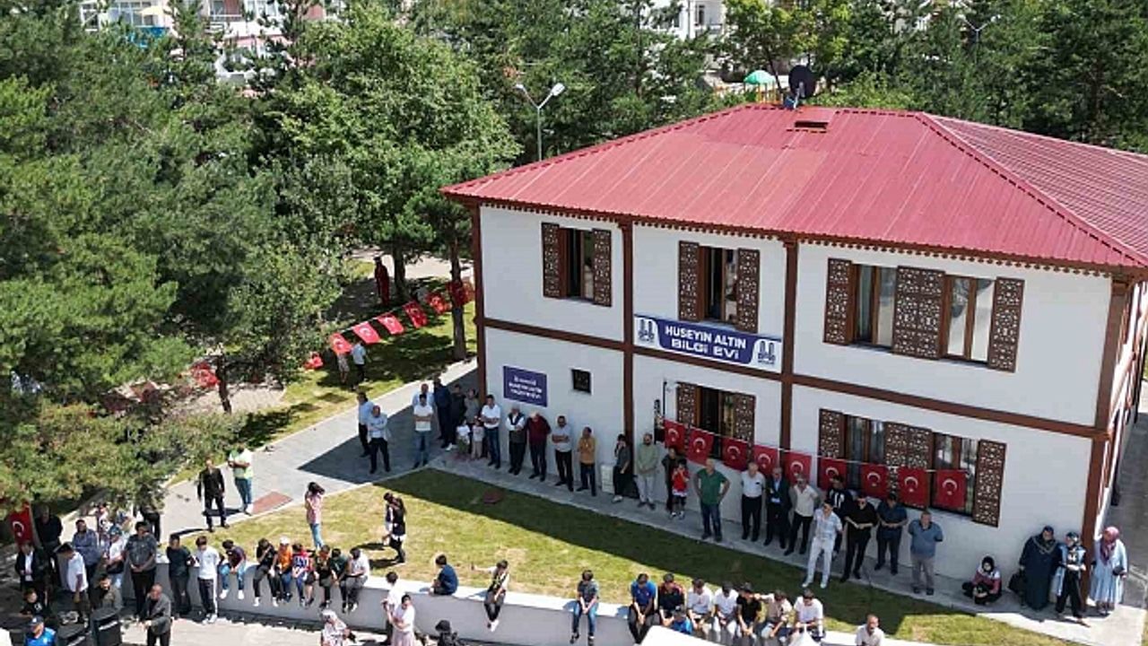 EBB''nin yeni eğitim yatırımı, Hüseyin Altın bilgi evi açıldı