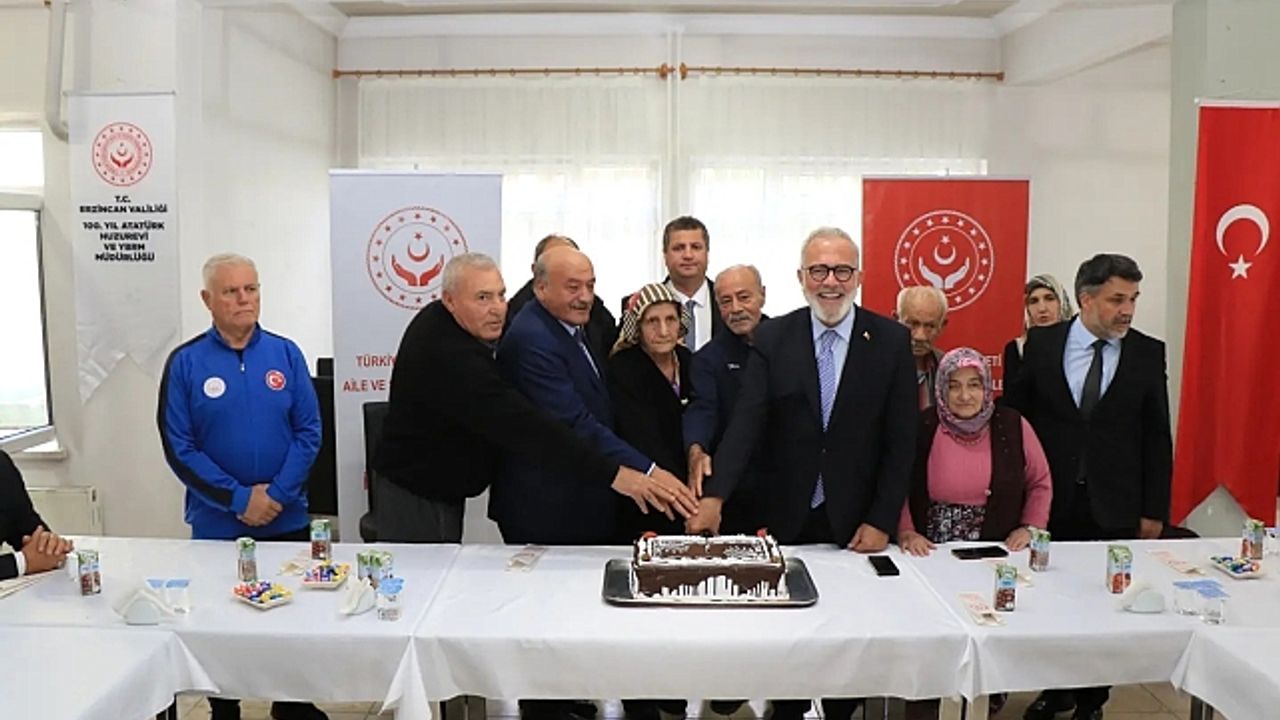 AK Parti heyetinden huzurevi ziyareti