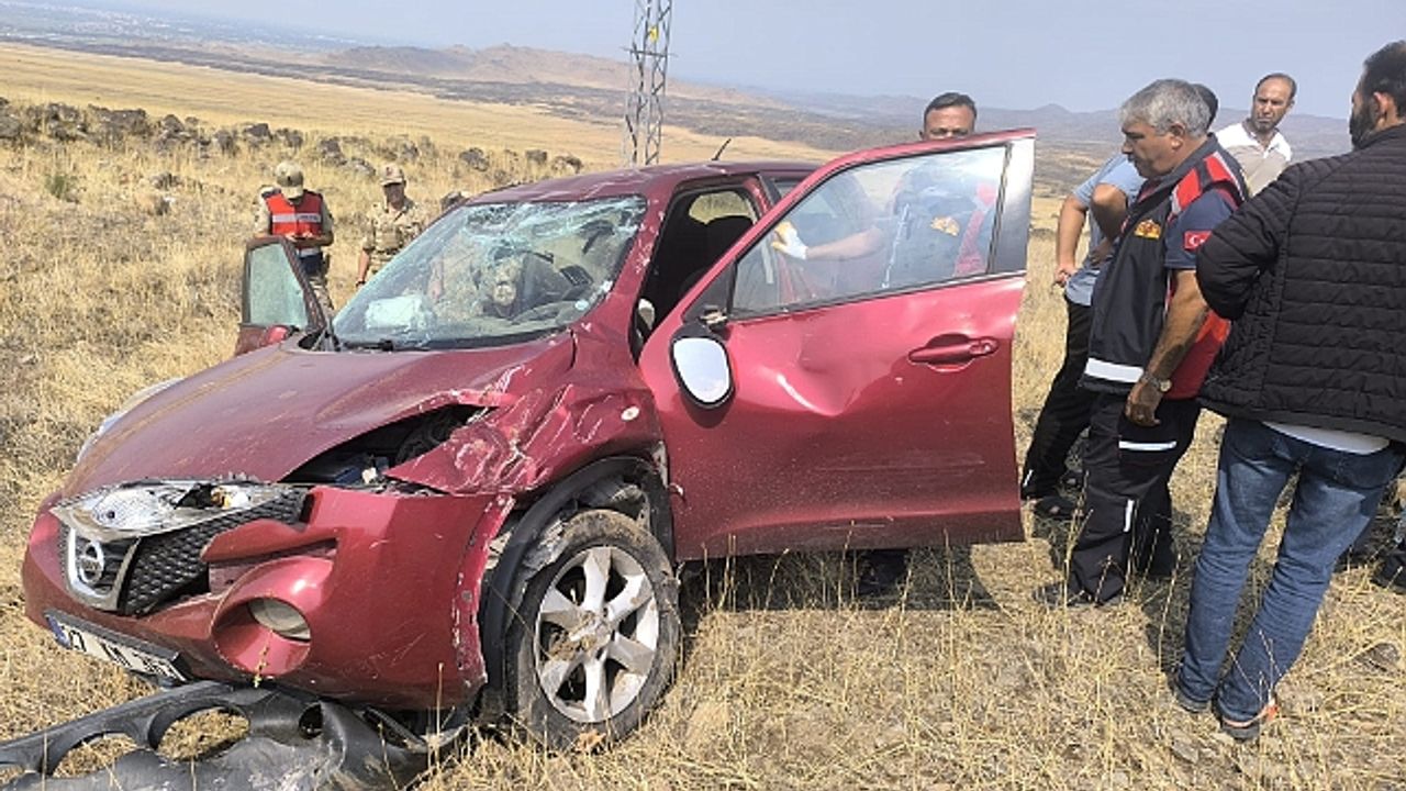 Iğdır Doğubeyazıt Karayolunda Trafik Kazası: 2 Yaralı