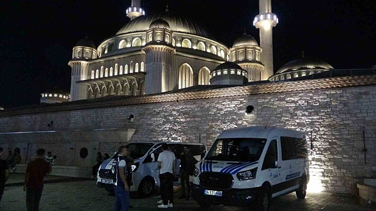 Taksim''de dilenci operasyonu