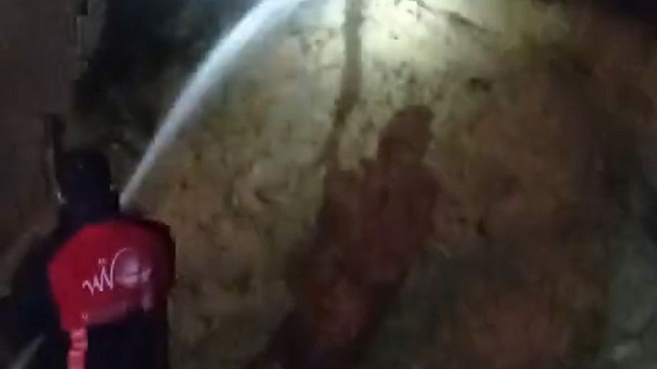 Van''da samanlık yangını