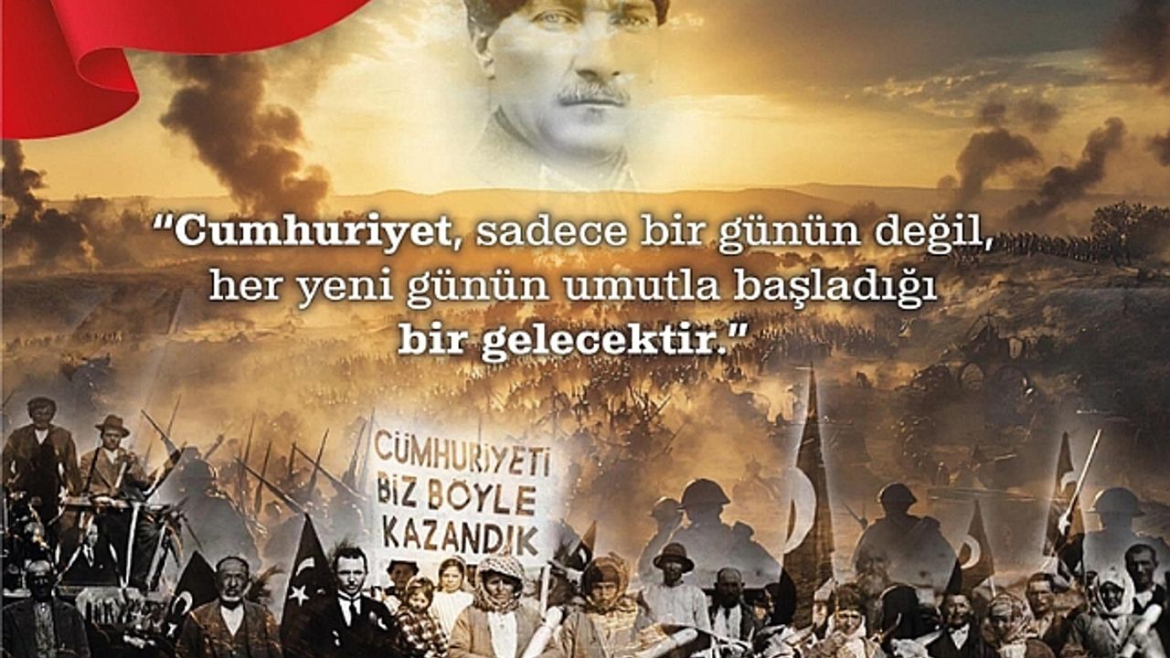 CUMHURİYET BAYRAMIMIZ KUTLU OLSUN