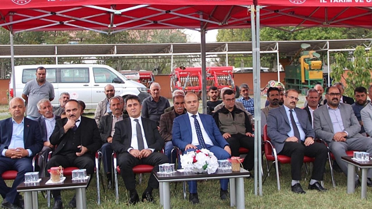 Iğdır"da Sertifikalı Buğday Tohumu Dağıtımı Gerçekleştirildi