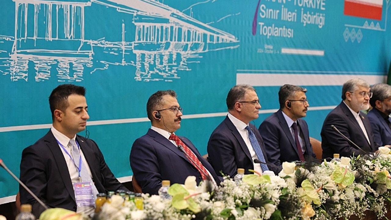 Türkiye İran Sınır İlleri İşbirliği Toplantısı yapıldı