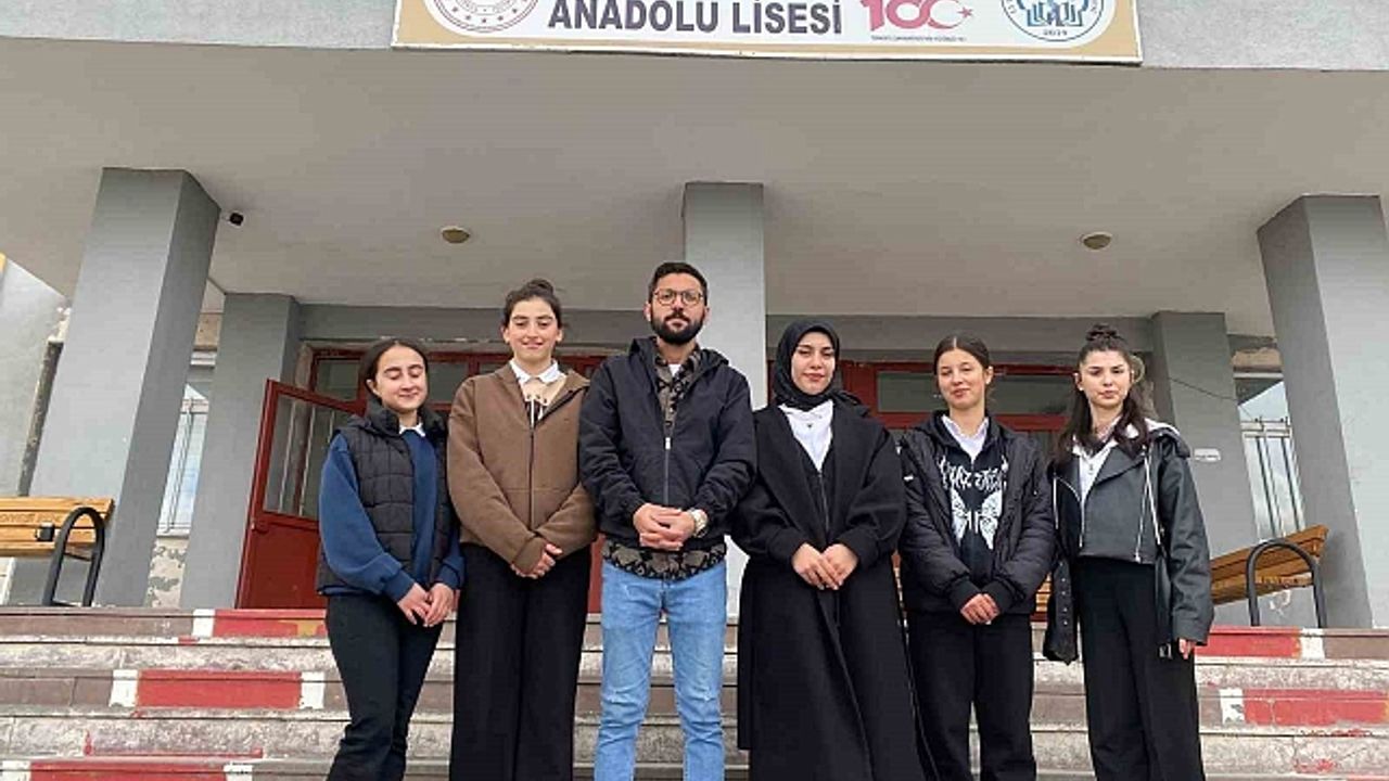 Vanlı öğrenciler Filistin''e destek için klip çekti