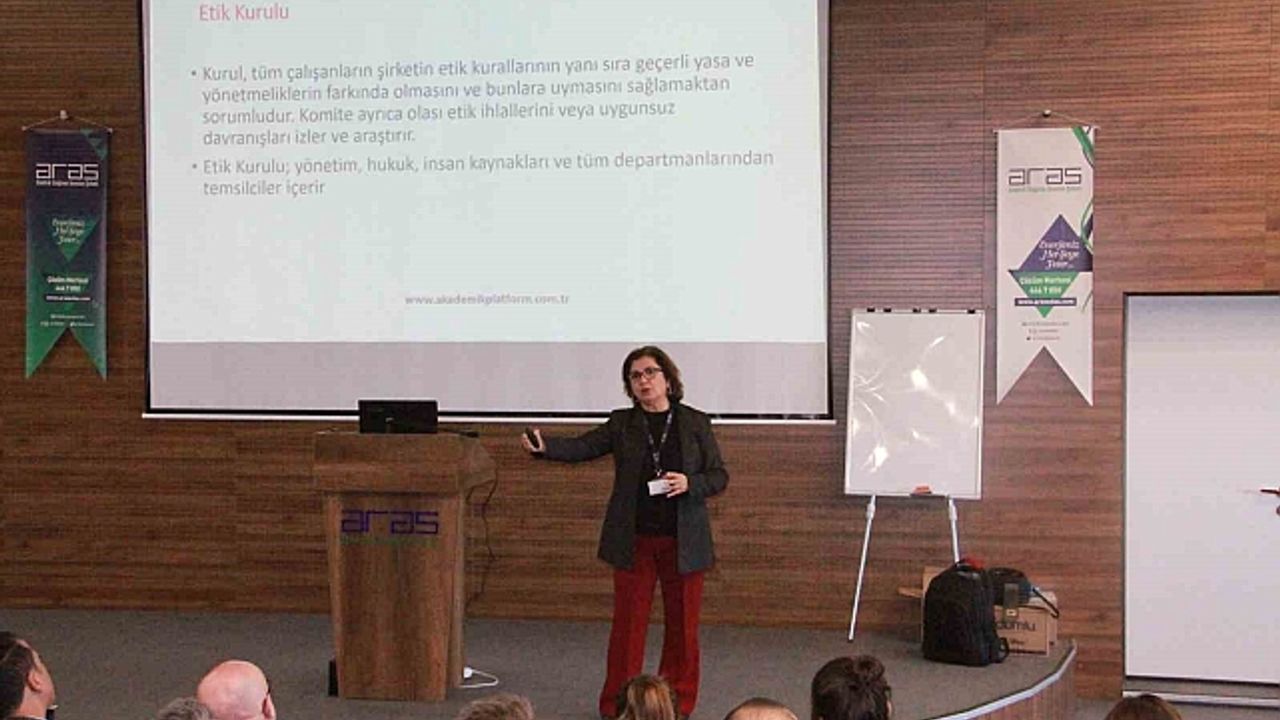 Aras Elektrik''ten "Etik ve uyum yönetimi eğitimi"