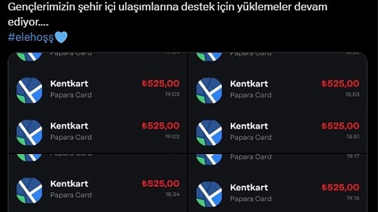 Elmalı''dan öğrencilere ulaşım desteği
