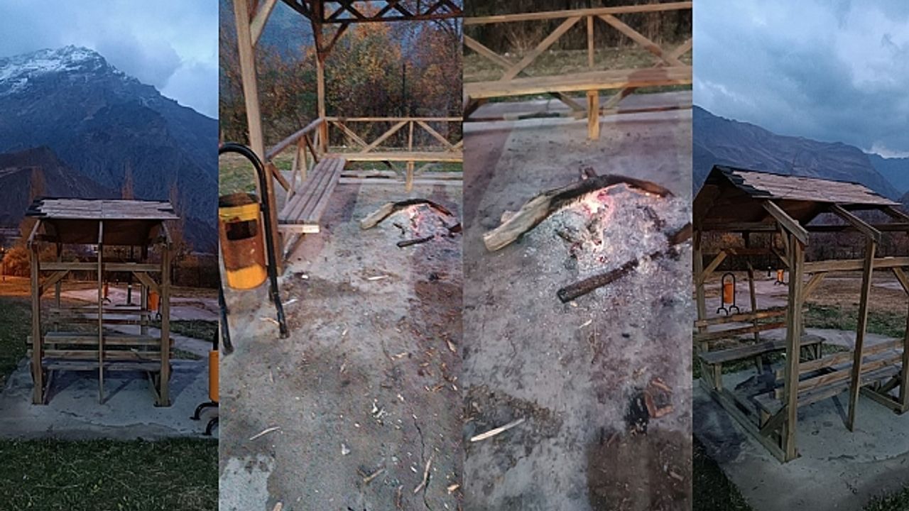 Hakkari''deki parka çirkin saldırı