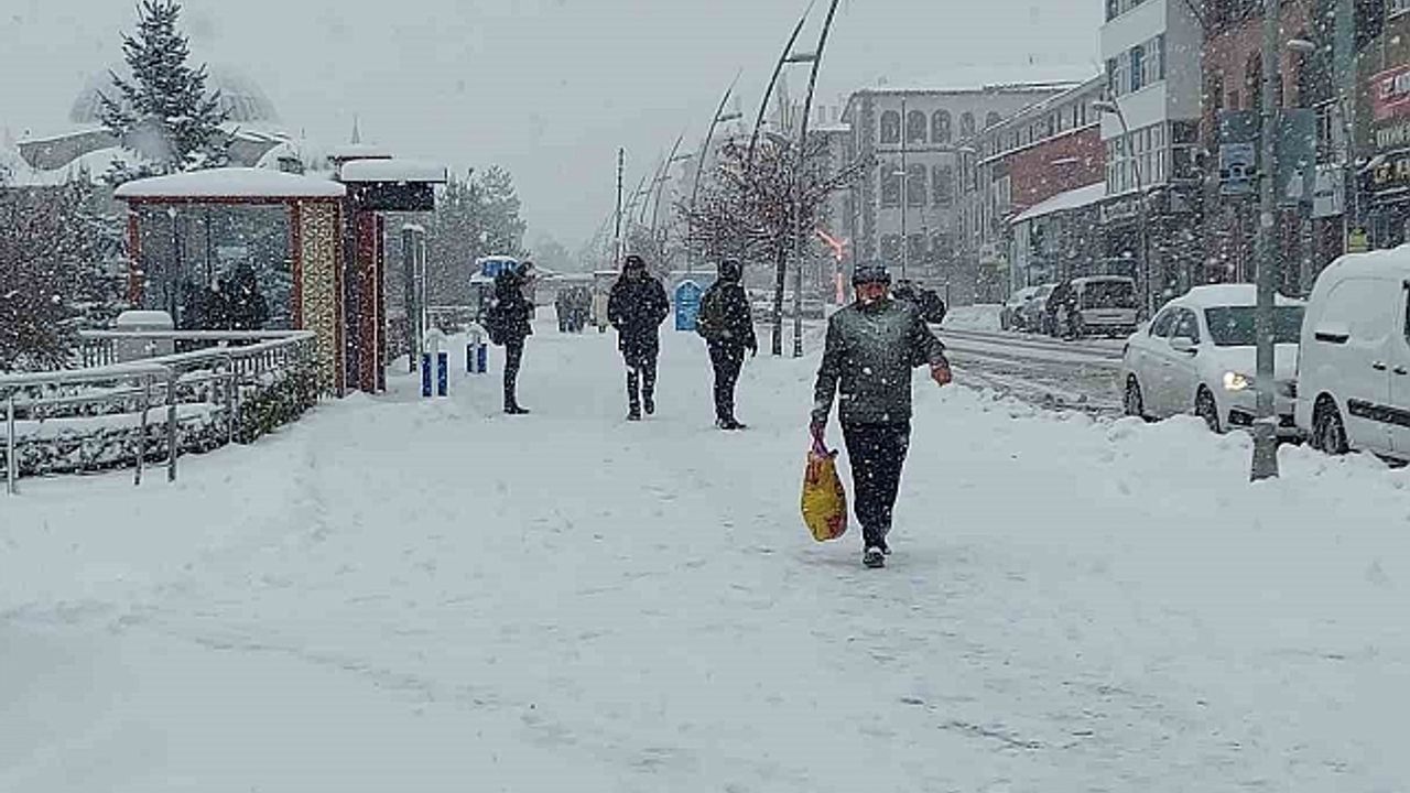 Kar Erzurum''u esir aldı