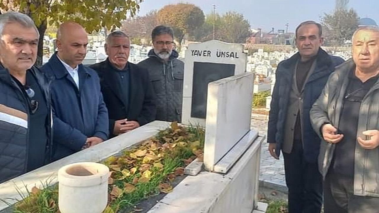 MHP Eski İl Başkanı Merhum Yaver Ünsal, 27. Ölüm Yıl Dönümünde Rahmetle Anıldı
