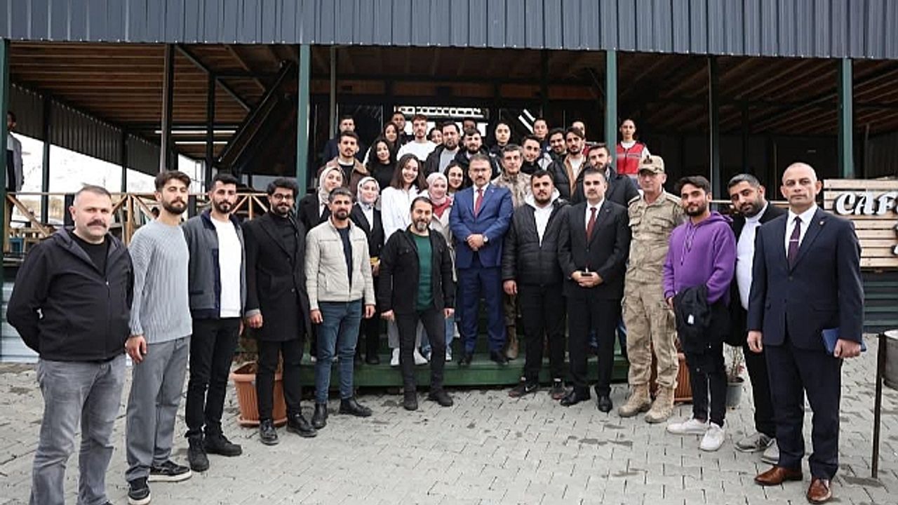 Vali Ercan Turan, Iğdır Üniversitesi Öğrencileriyle Buluştu