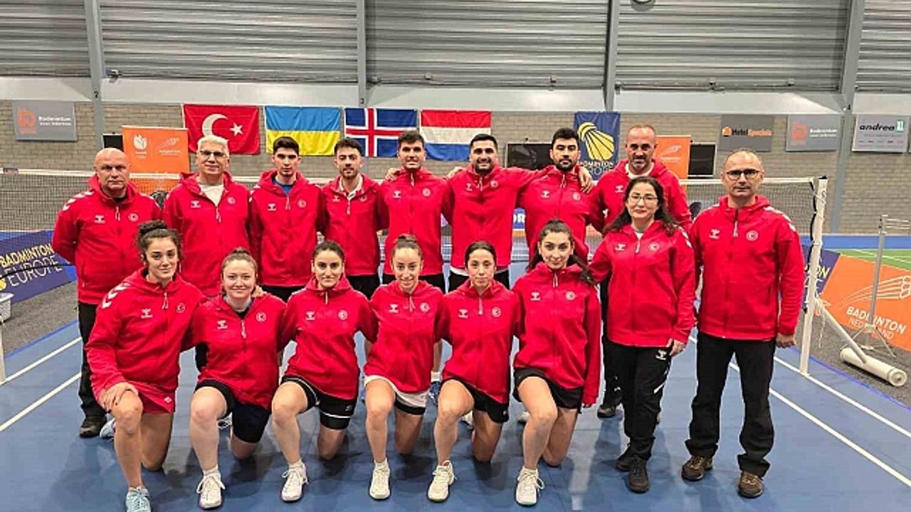 Badminton A Milli Takımı Hollanda''da ikinci oldu