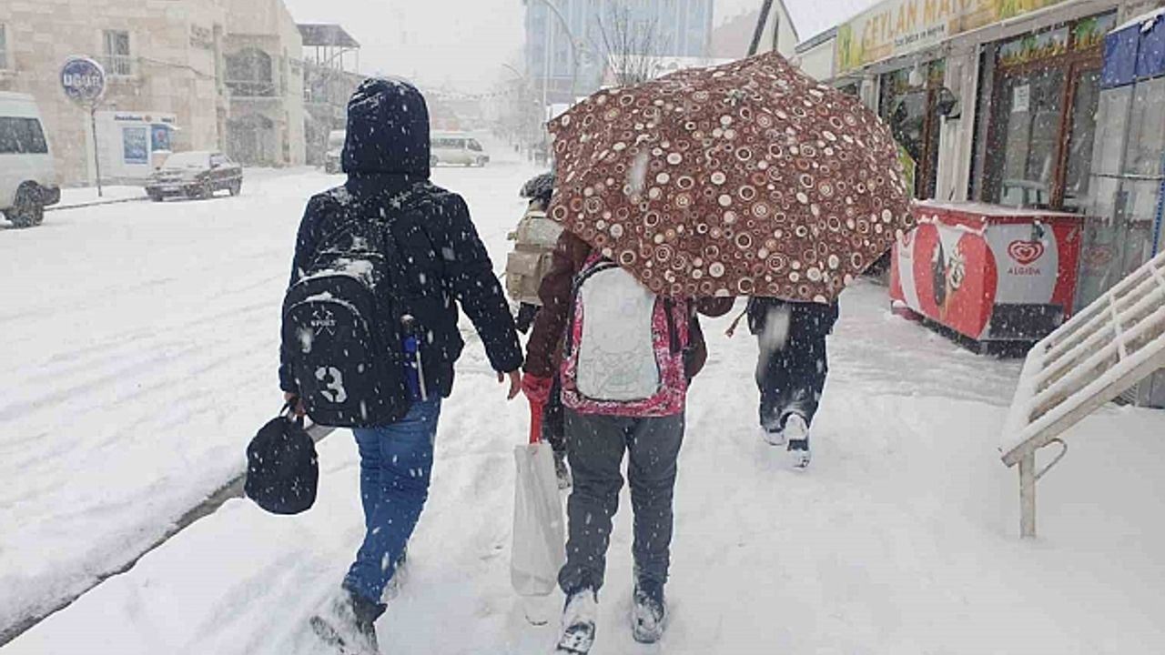 Başkale''de kar aniden bastırdı, sürücüler zor anlar yaşadı