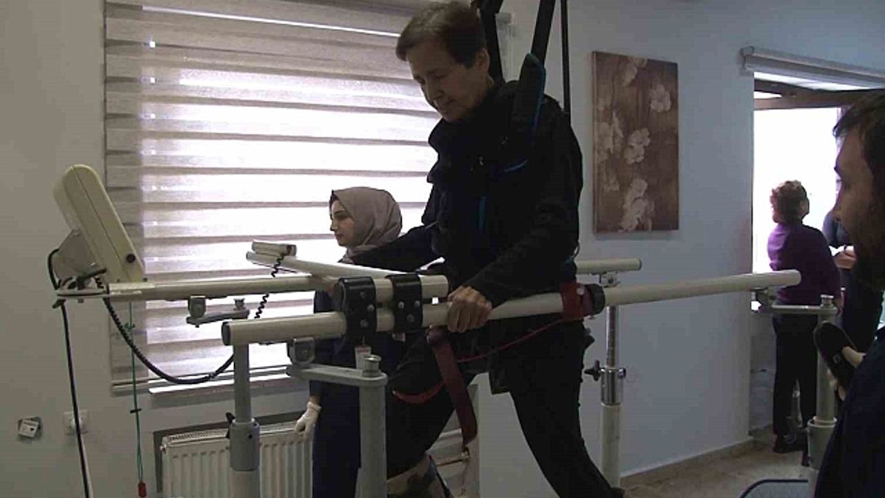 Erenköy Fizik Tedavi Hastanesi ''Robotik Rehabilitasyon'' tedavisiyle yılda 2 bin 400 hasta tedavi ediyor