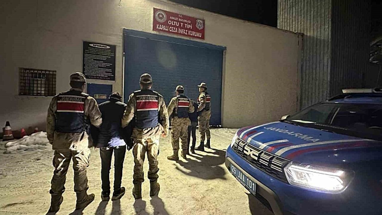 Erzurum''da jandarmadan kablo hırsızlarına operasyon