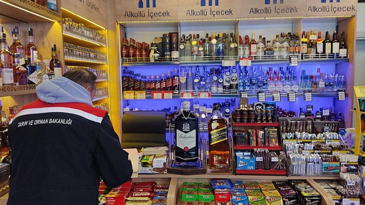 IĞDIR"DA  ALKOLLÜ İÇKİ SATIŞI  YAPAN MEKANLARDA DENETİM