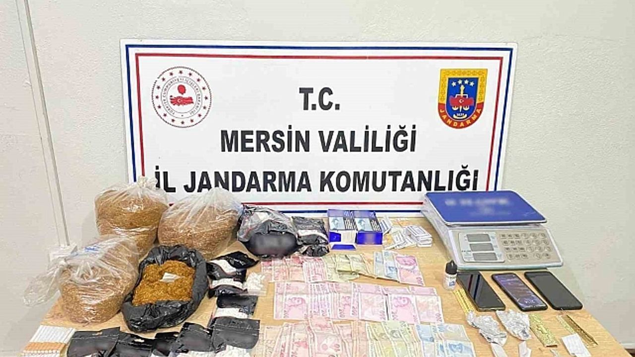 Mersin''de sigara kaçakçılığı yapan 3 şüpheli yakalandı