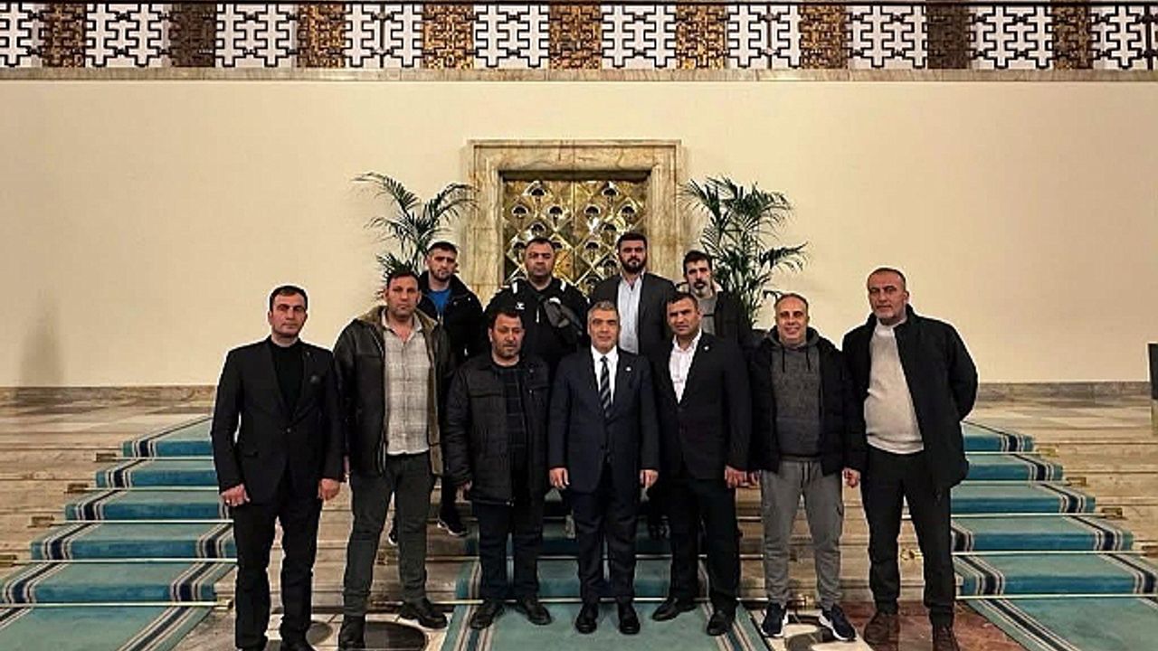 Milletvekili Cantürk Alagöz, Iğdırlı Antrenörleri Mecliste Ağırladı