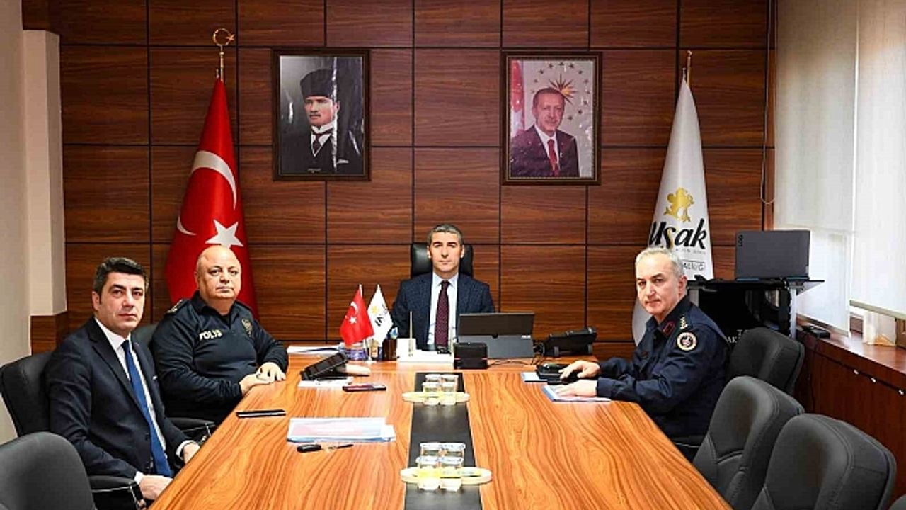 Uşak''ta Düzensiz Göçle Mücadele Koordinasyon Toplantısı gerçekleştirildi