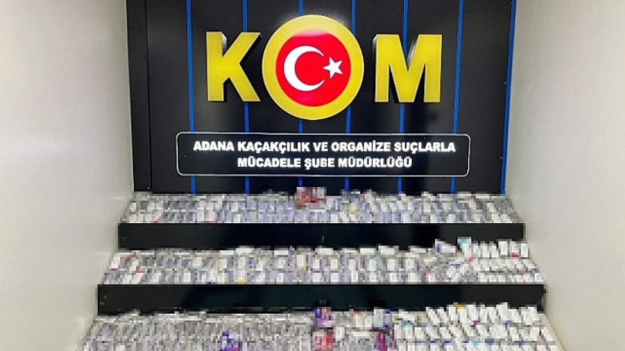 Adana''da LPG tankından elektronik sigara çıktı