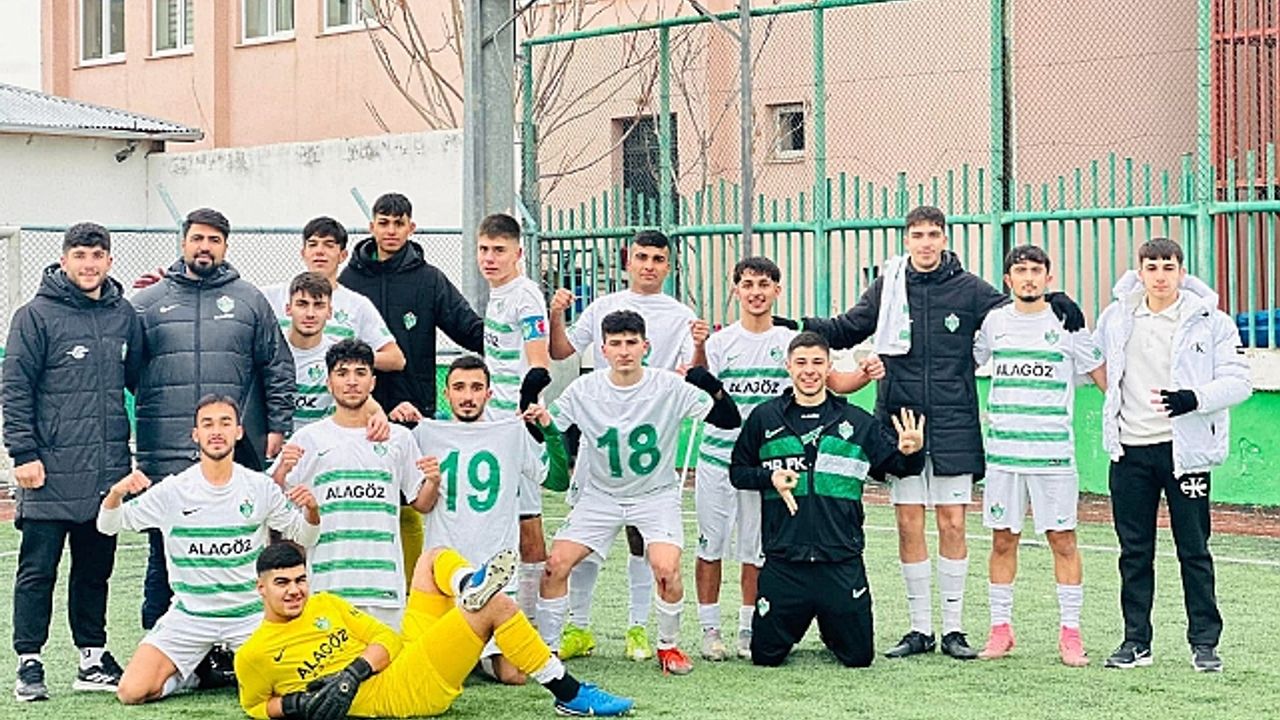 Alagöz Holding Iğdır FK U19 Takımından Farklı Galibiyet!