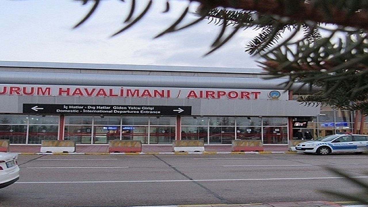 Aralık ayında Erzurum Havalimanı''nda 99 bin 948 yolcuya hizmet verildi