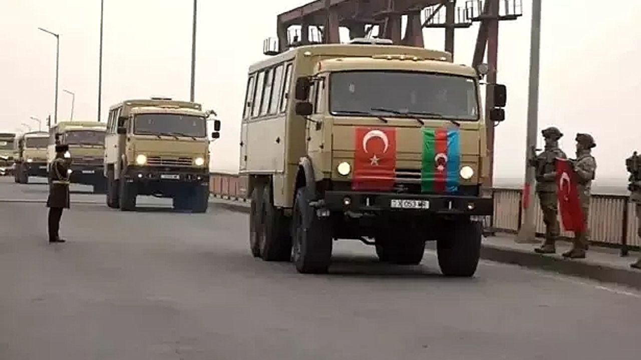 Azerbaycan Askerleri Kış Tatbikatı- 2025 İçin Türkiye''ye Geçiş Yaptı
