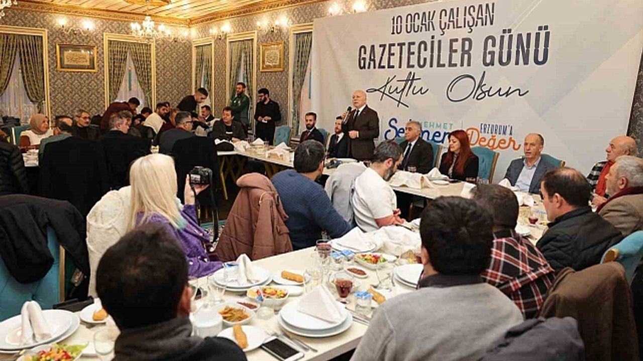 Başkan Sekmen: "Erzurum medyası bizim kılavuzumuz"