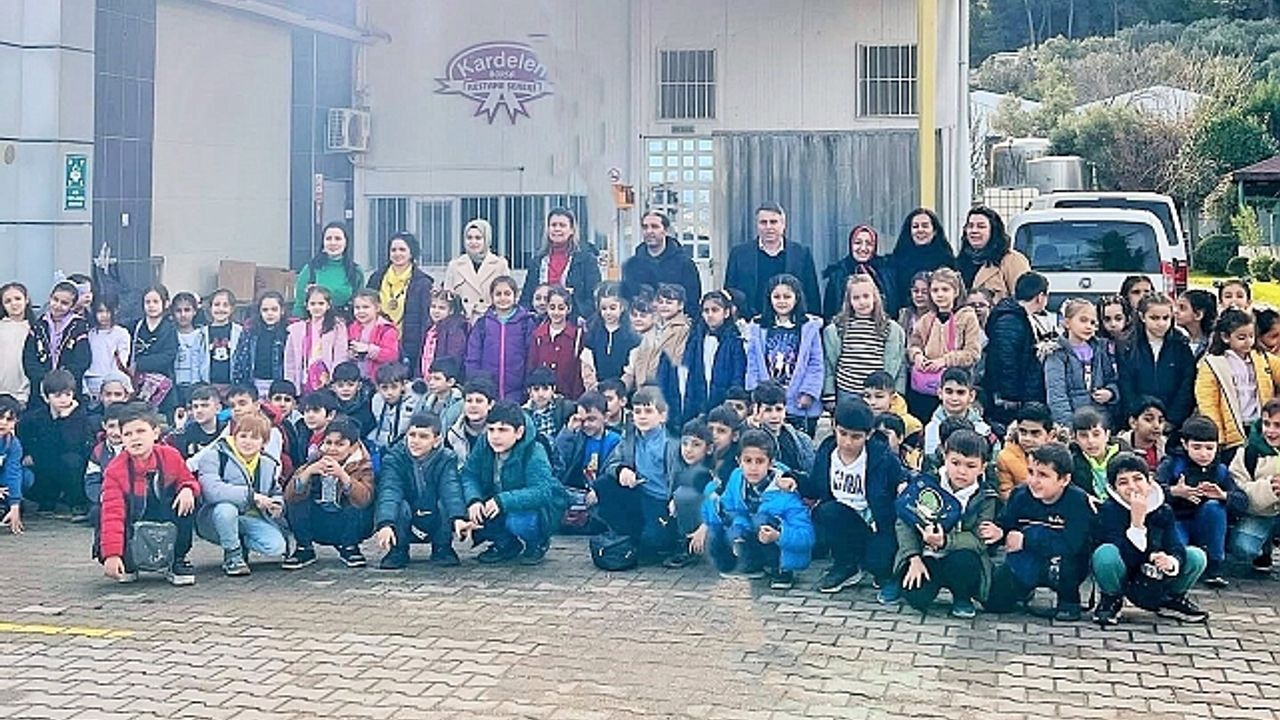 Bursa''nın tatlı lezzeti Kardelen öğrencileri tesislerinde ağırlıyor