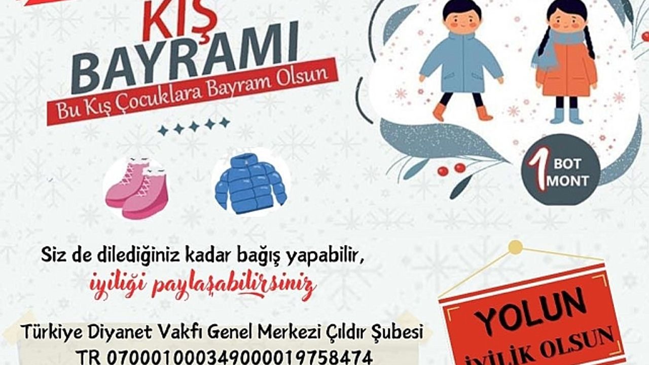 Çıldır İlçe Müftülüğü''nden "Kış Bayramı" projesi