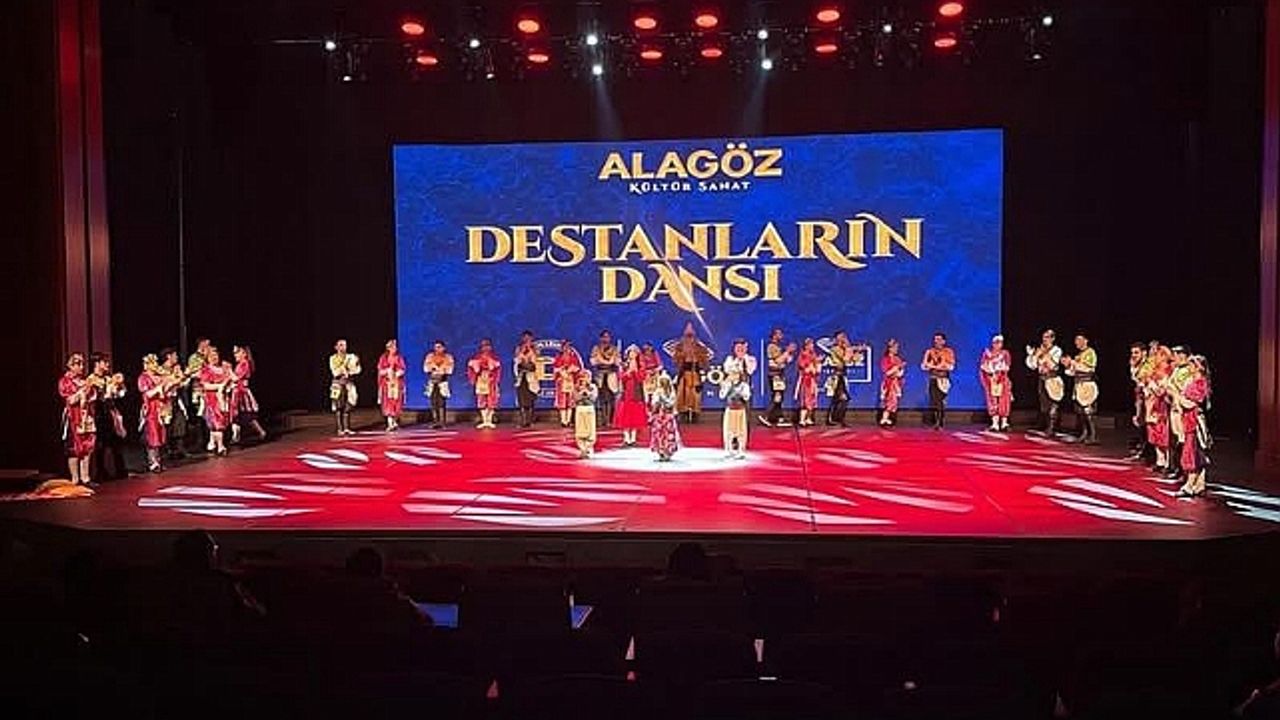 Destanların Dansı Cumhurbaşkanlığı Külliyesi"nde Büyüledi