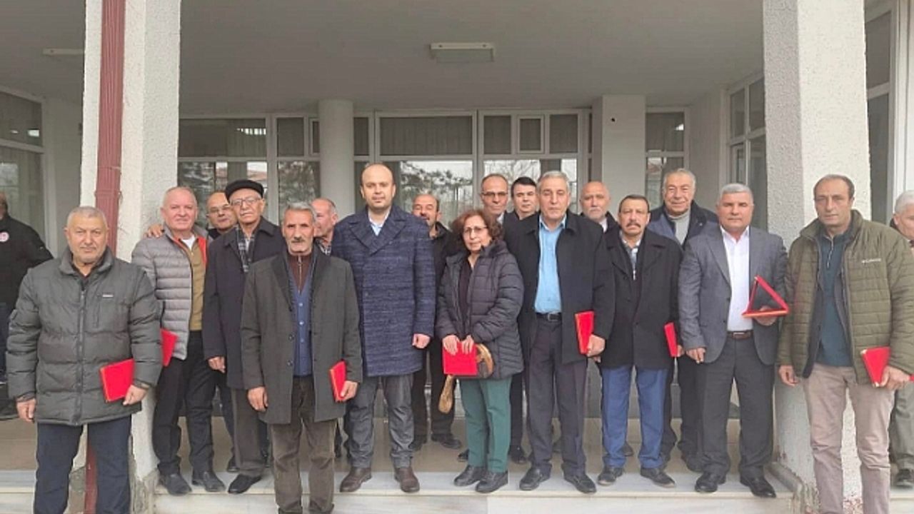 EMEKTARLARA PLAKET