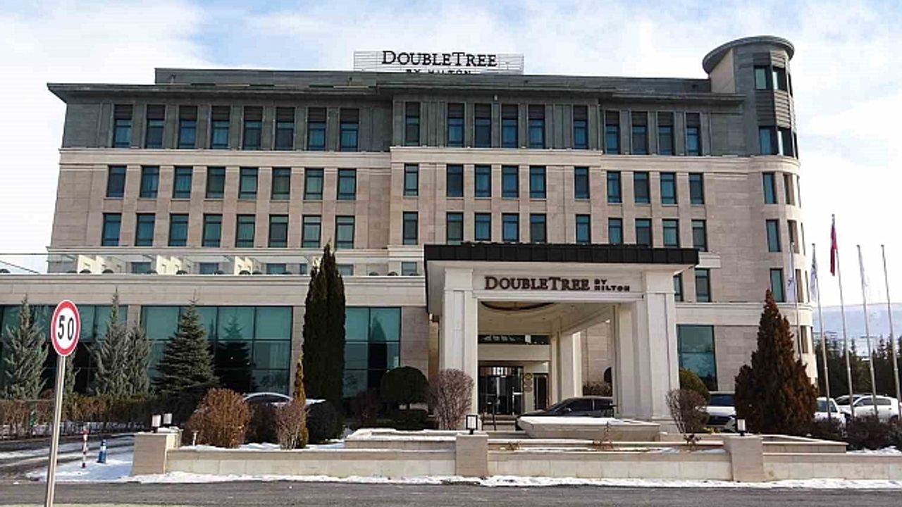 Hilton Van Oteli''nde yangın tatbikatı