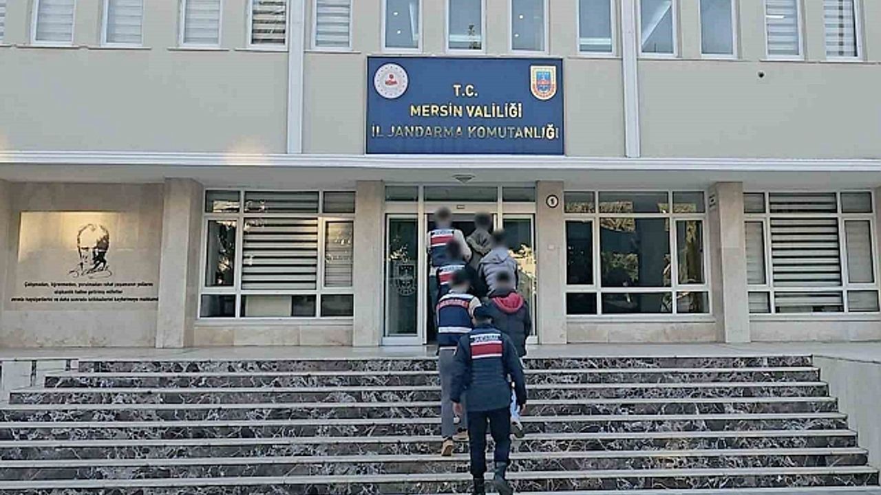 Mersin''de terör örgütü PKK''ya operasyon: 4 tutuklama
