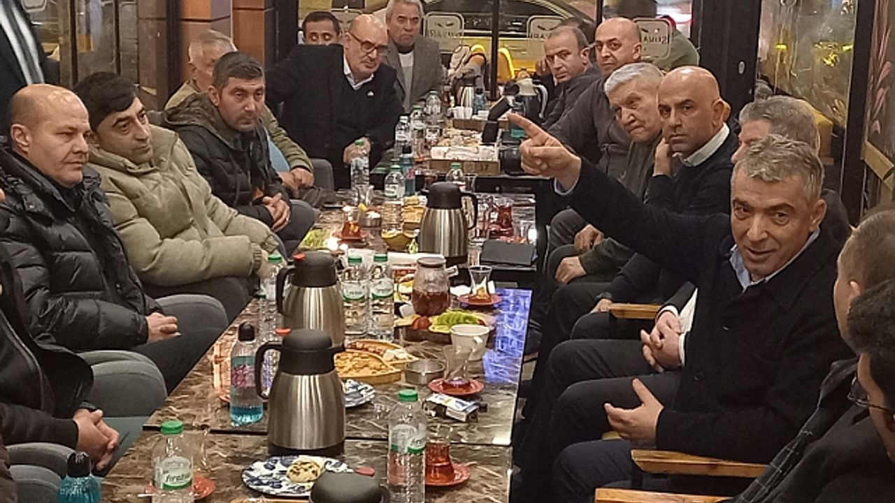 Milletvekili Cantürk Alagöz Basınla Bir Araya Geldi