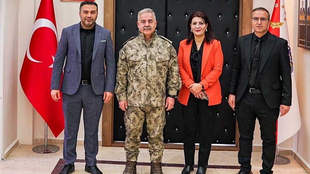 Öz Sağlık İş Sen"den Emniyet Müdürü Turgay"a Ziyaret