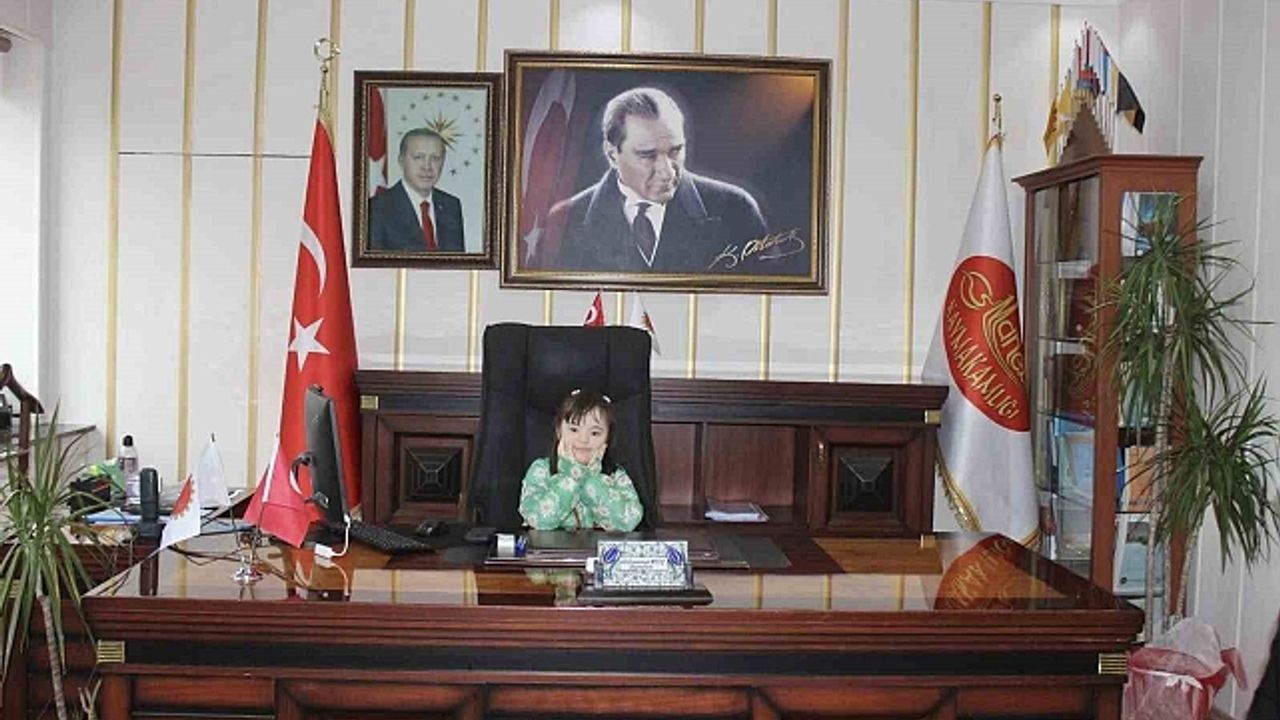 Özel çocuklardan anlamlı hediye