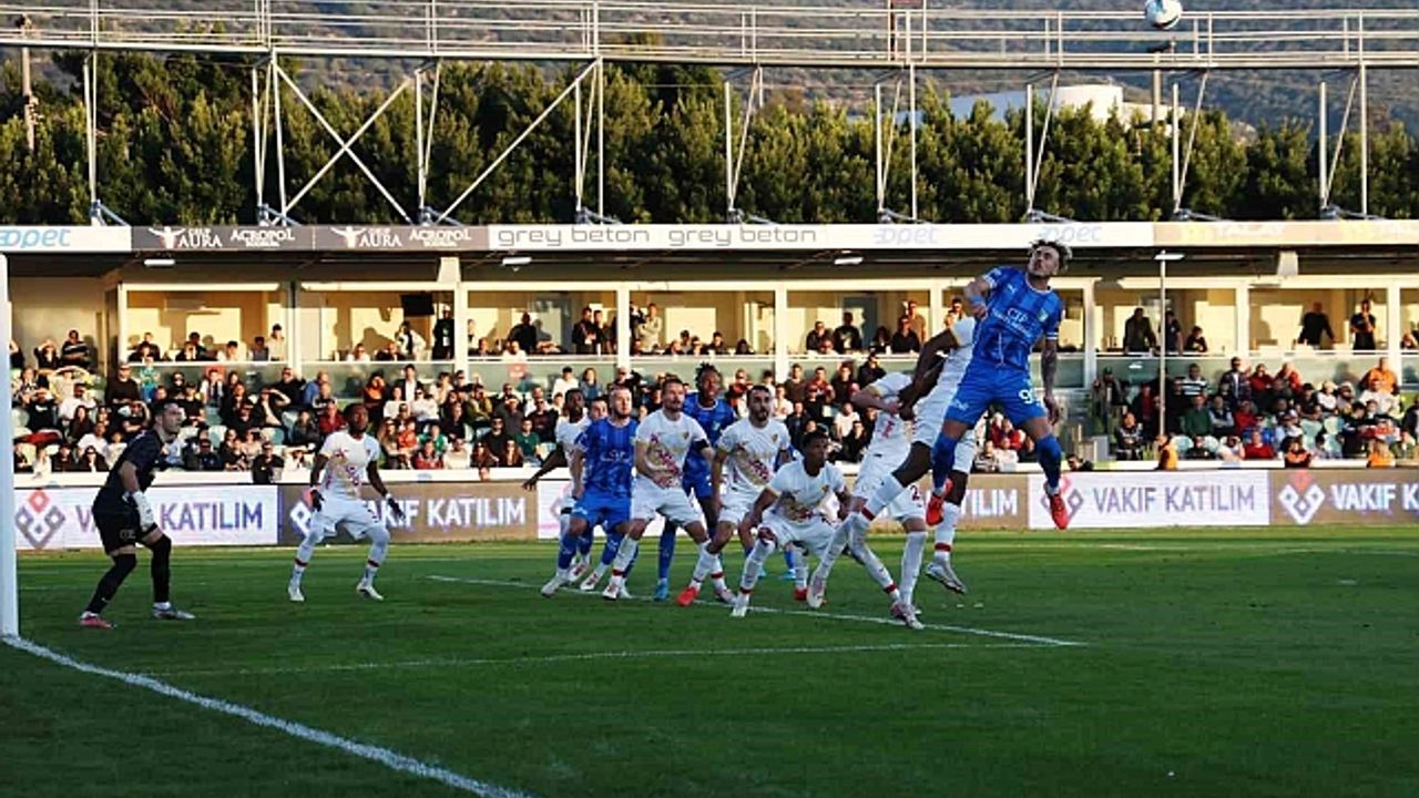 Trendyol Süper Lig: Bodrum FK: 1 - Kayserispor: 1
