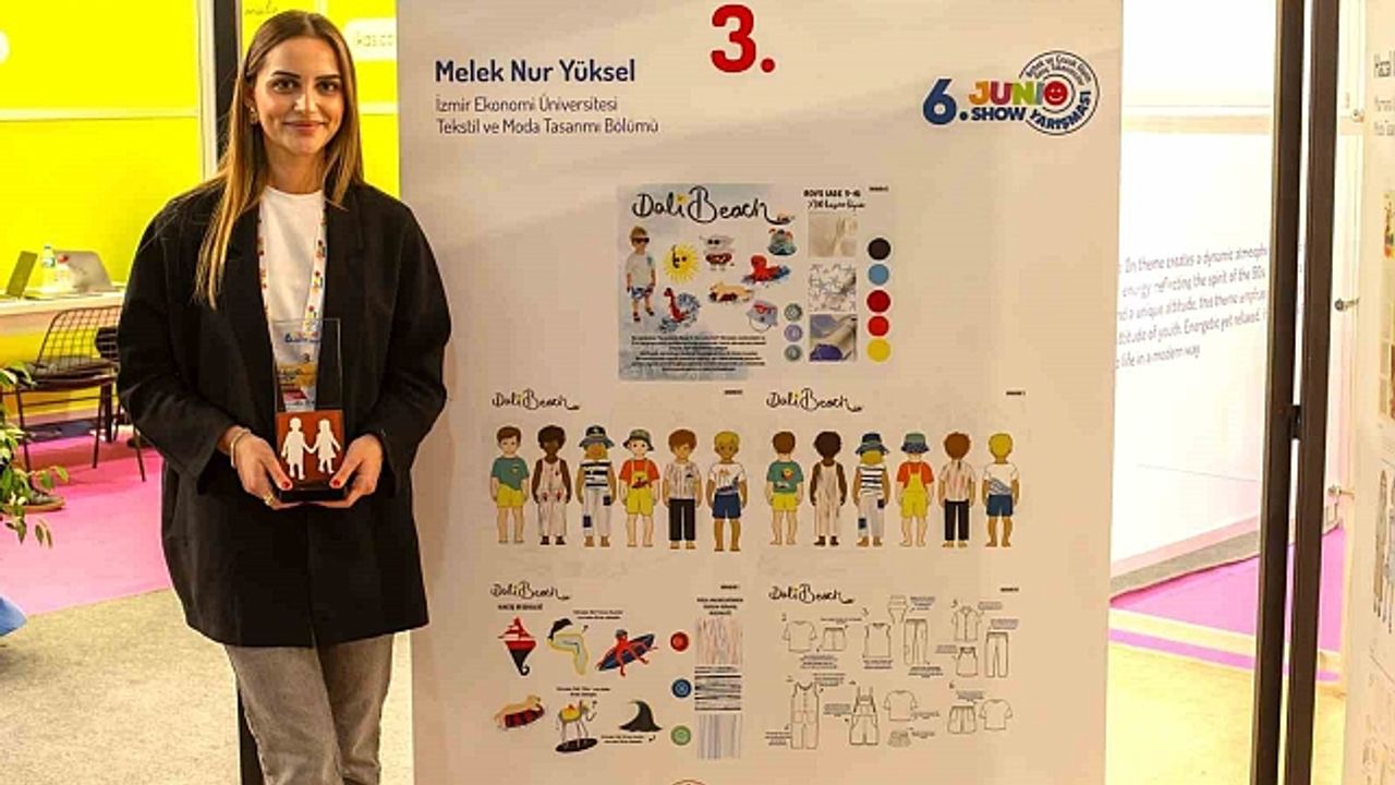 Çocuklar için tasarladı, ödüle ulaştı