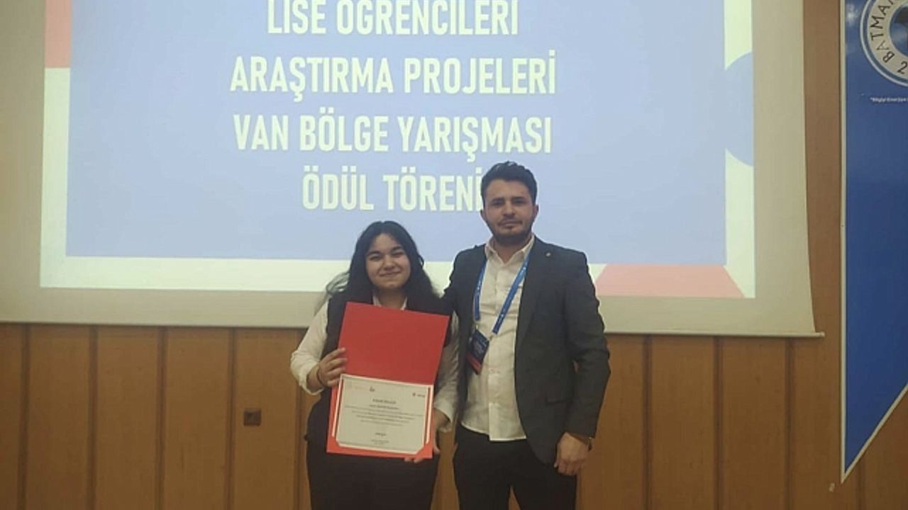 Hakkarili Berivan Bozkurt''un büyük başarısı