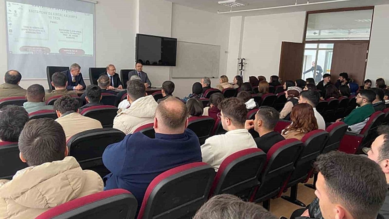 Kastamonu Üniversitesi''nde "Kastamonu söyleşileri" başladı