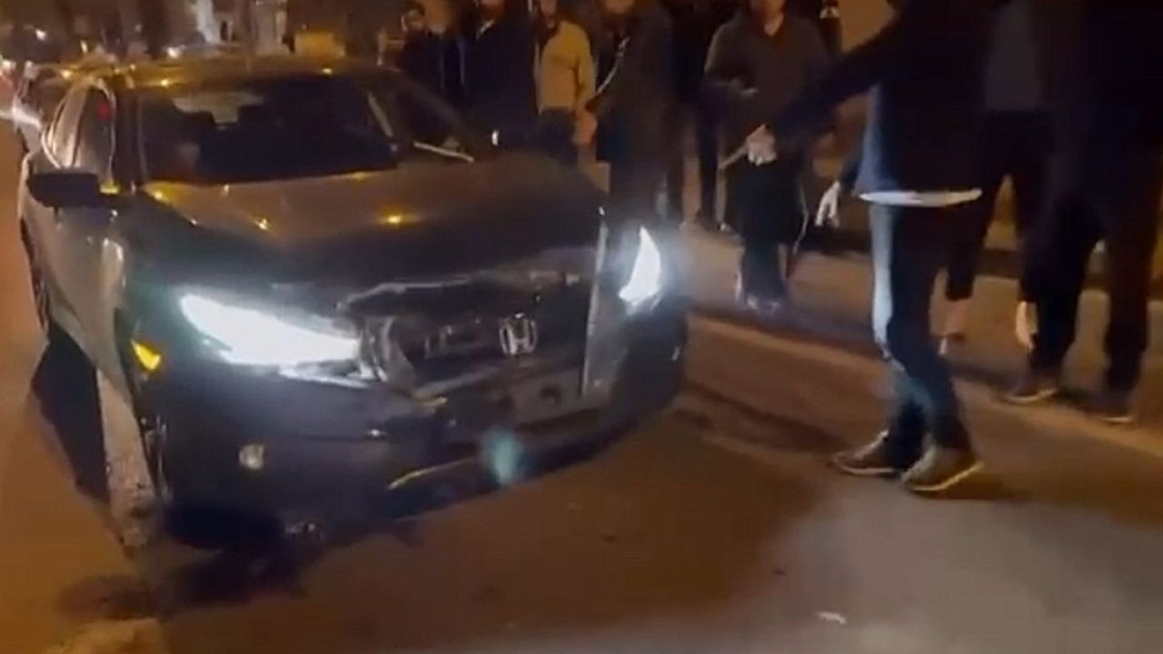 Mardin''de maddi hasarlı zincirleme trafik kazası