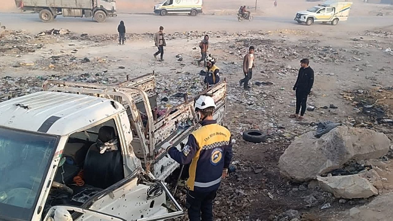 Münbiç''te bomba yüklü araçla saldırı: 15 ölü