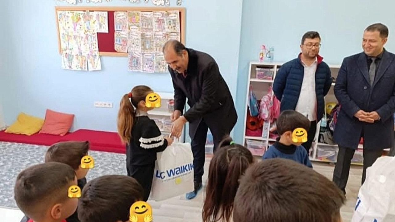 Vali Yardımcısı Akın Oruç ve Milli Eğitim Müdürü Aziz Gün, Sürmeli Anaokulu"nu Ziyaret Etti
