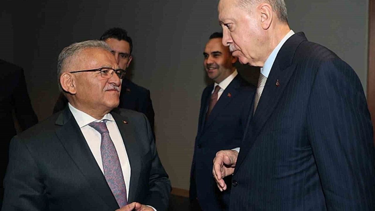 Başkan Büyükkılıç, Ankara''da Cumhurbaşkanı Erdoğan ile bir araya geldi