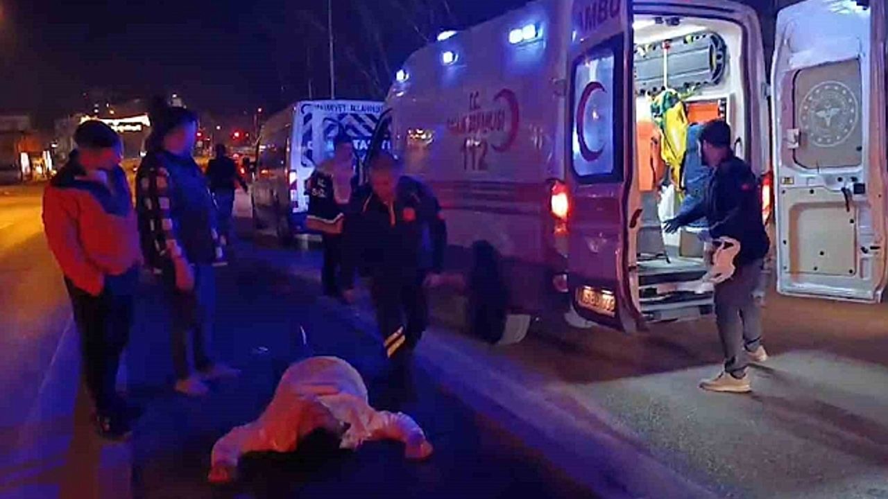 Bursa''da kaza sonrası çıkan kavgada 1 kişi yaralandı