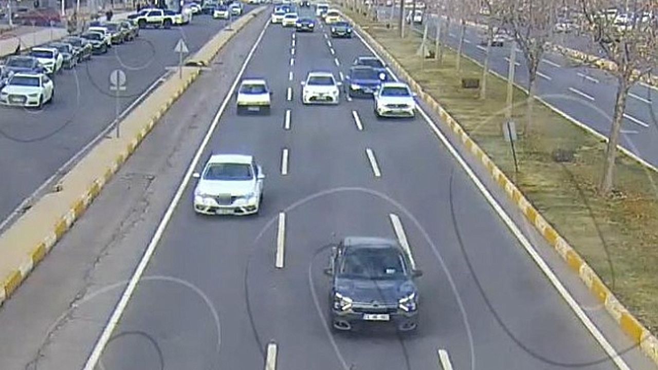 Diyarbakır''da KGYS ile 16 bin 302 adet trafik ihlali tespit edildi