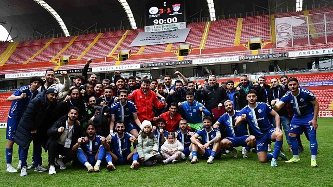 Erciyes 38 FK galibiyet özlemine son verdi