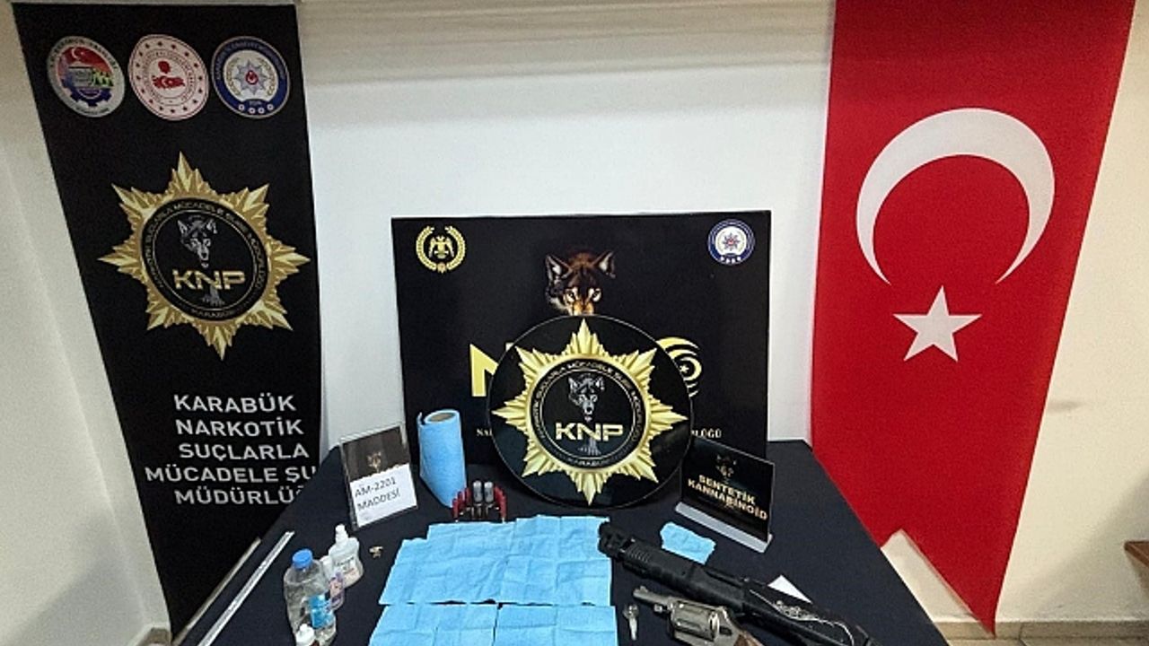 Karabük''te uyuşturucu operasyonunda 1 tutuklama